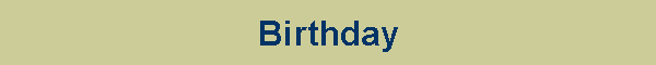 Birthday
